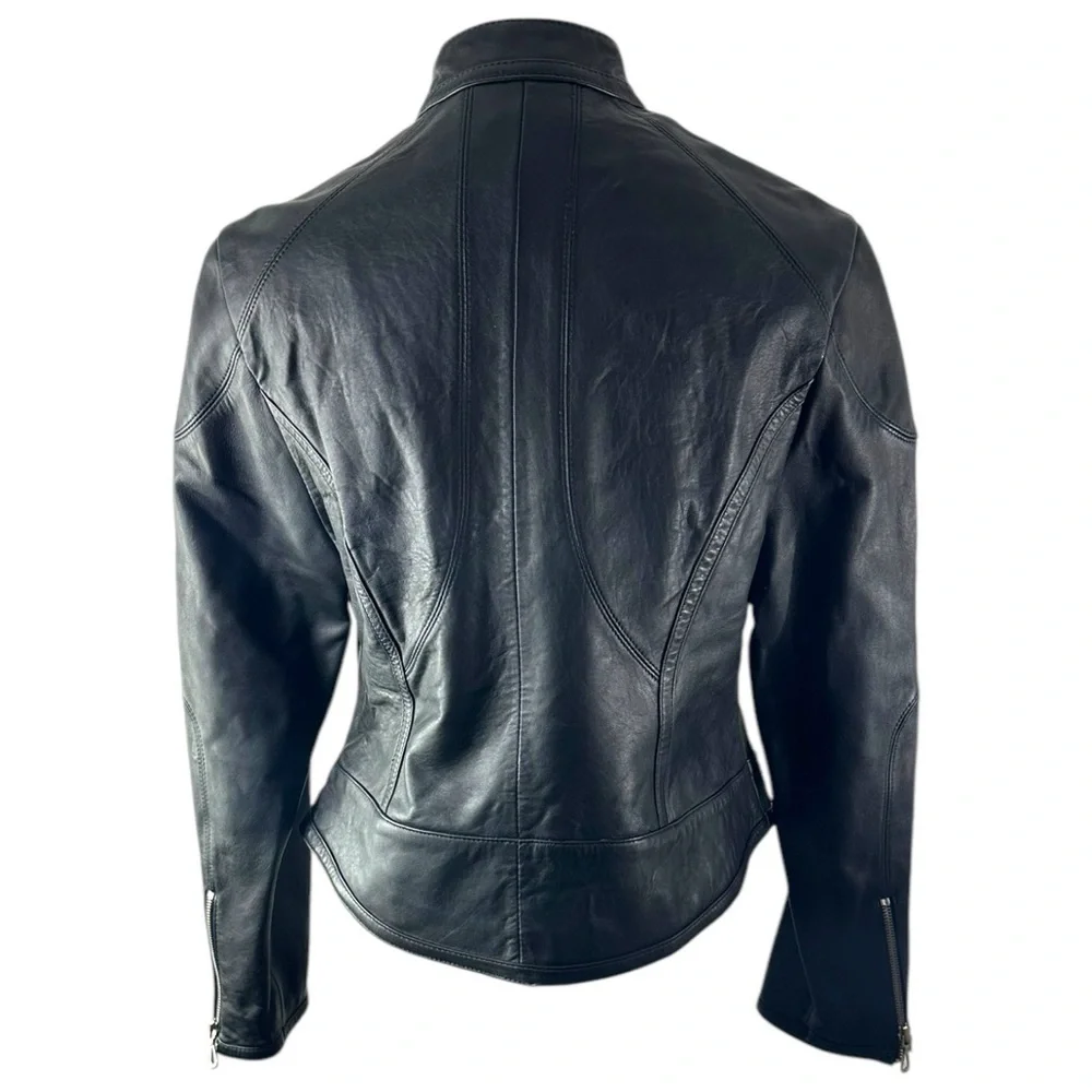 Wilsons Leather Black Women’s Jacket Size Medium